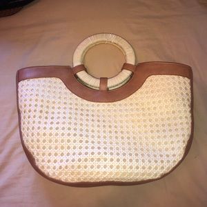 Perfect wicker purse!!